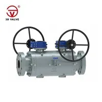 בלוק כפול בלחץ גבוה ושסתום כדור דימום